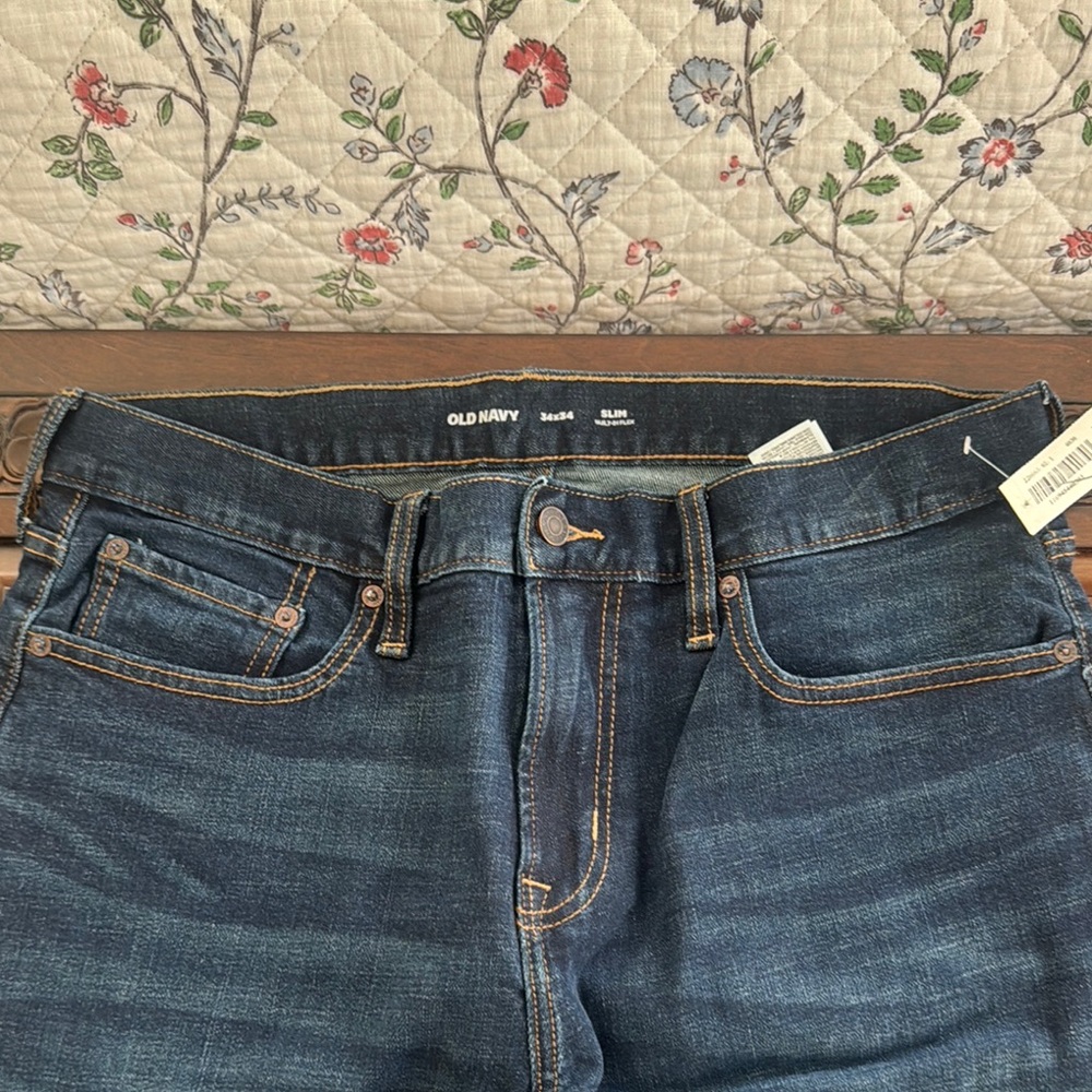 Old Navy Blue Slim Jeans